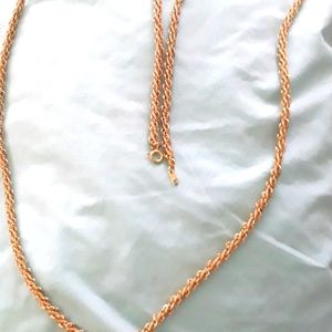 Trafari Vintage goldtone 36" Necklace